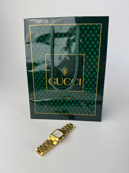 Vintage Gucci Gold Plated Quartz Watch