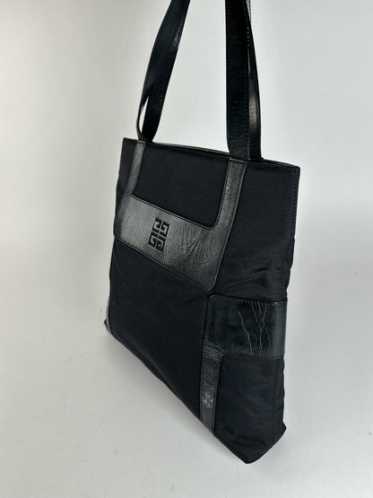 Sac vintage en cuir noir Givenchy