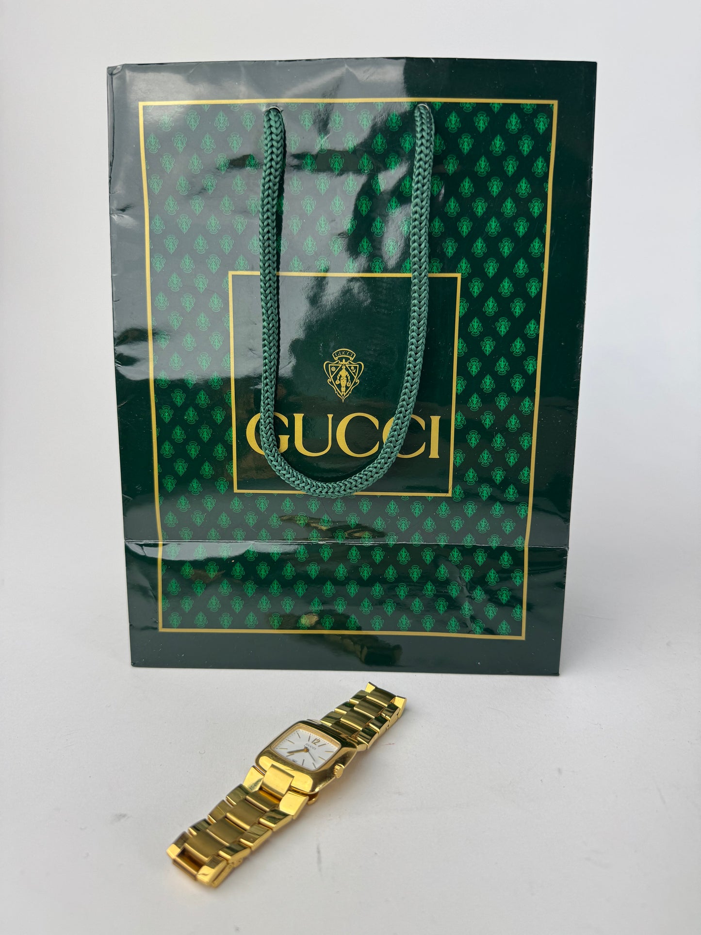 Vintage Gucci Gold Plated Quartz Watch