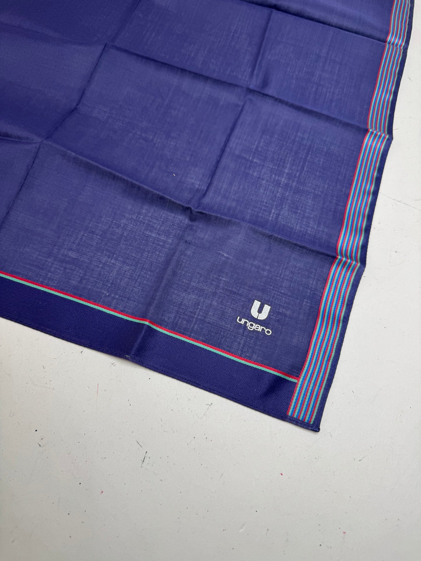 Vintage Ungaro Scarf navy