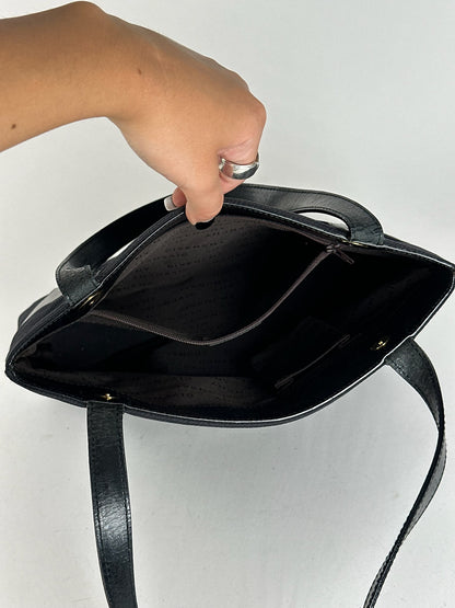 Sac vintage en cuir noir Givenchy