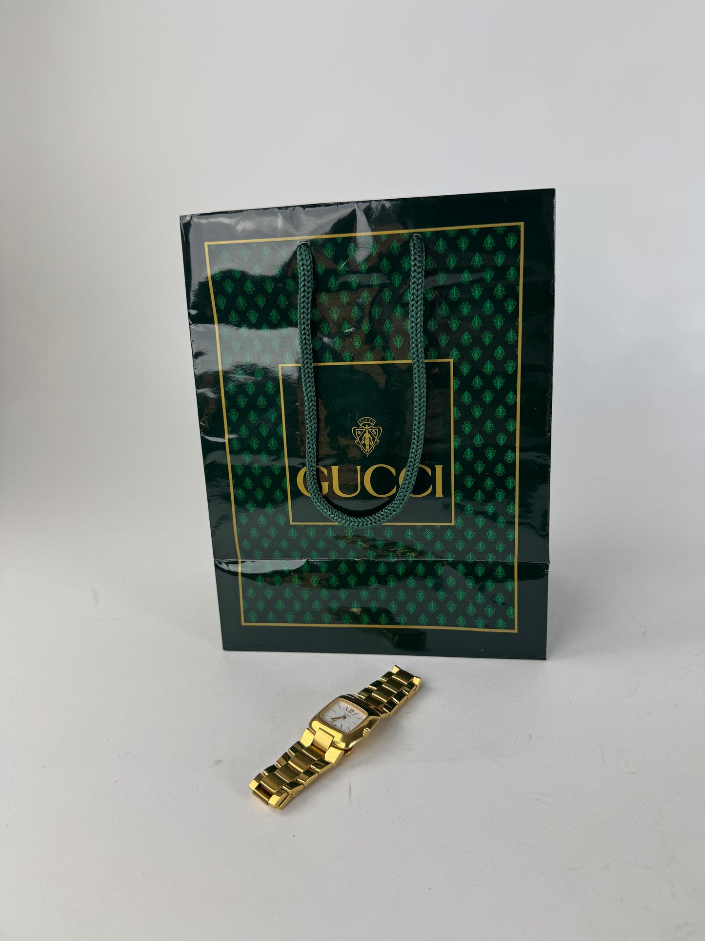 Vintage Gucci Gold Plated Quartz Watch