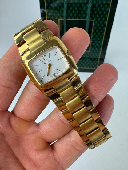 Vintage Gucci Gold Plated Quartz Watch