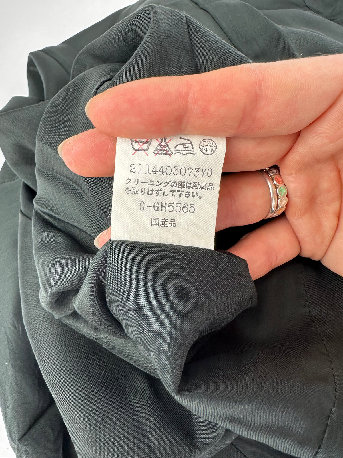 Vintage Chloé Lace Trim Dress Black 7AR