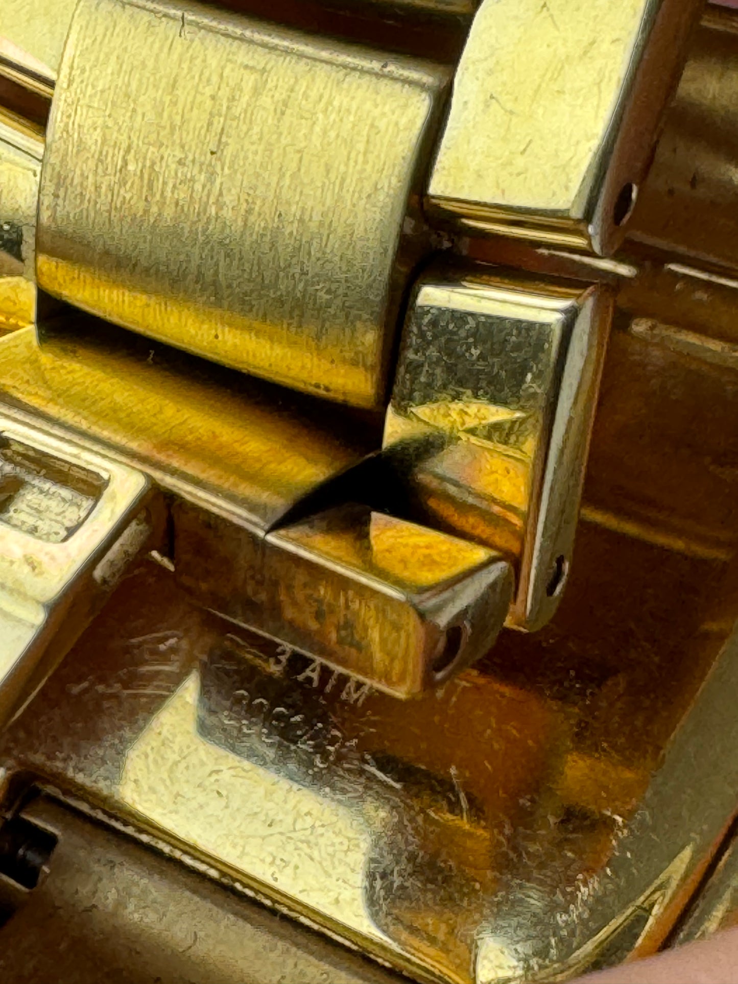 Vintage Gucci Gold Plated Quartz Watch