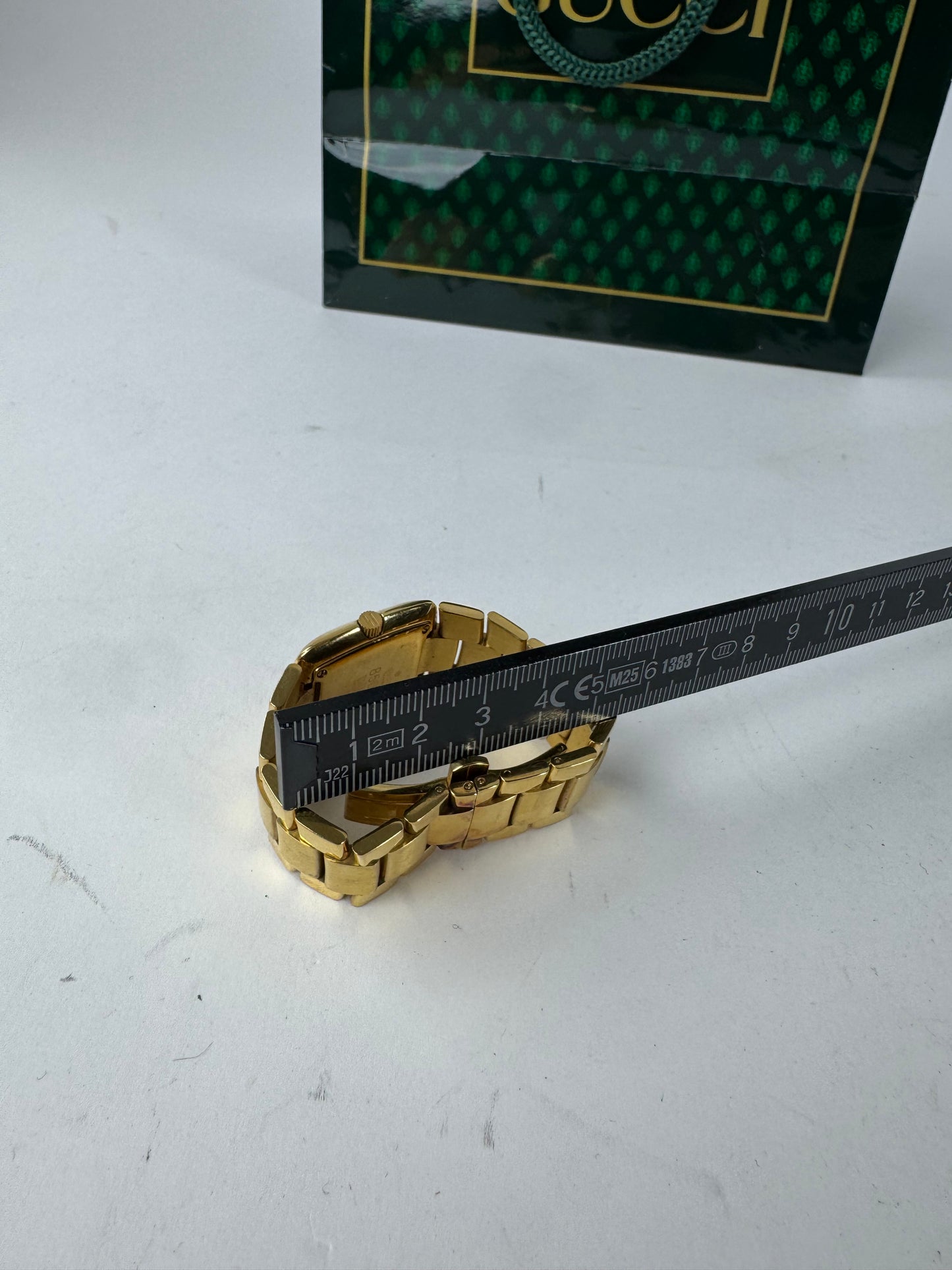 Vintage Gucci Gold Plated Quartz Watch