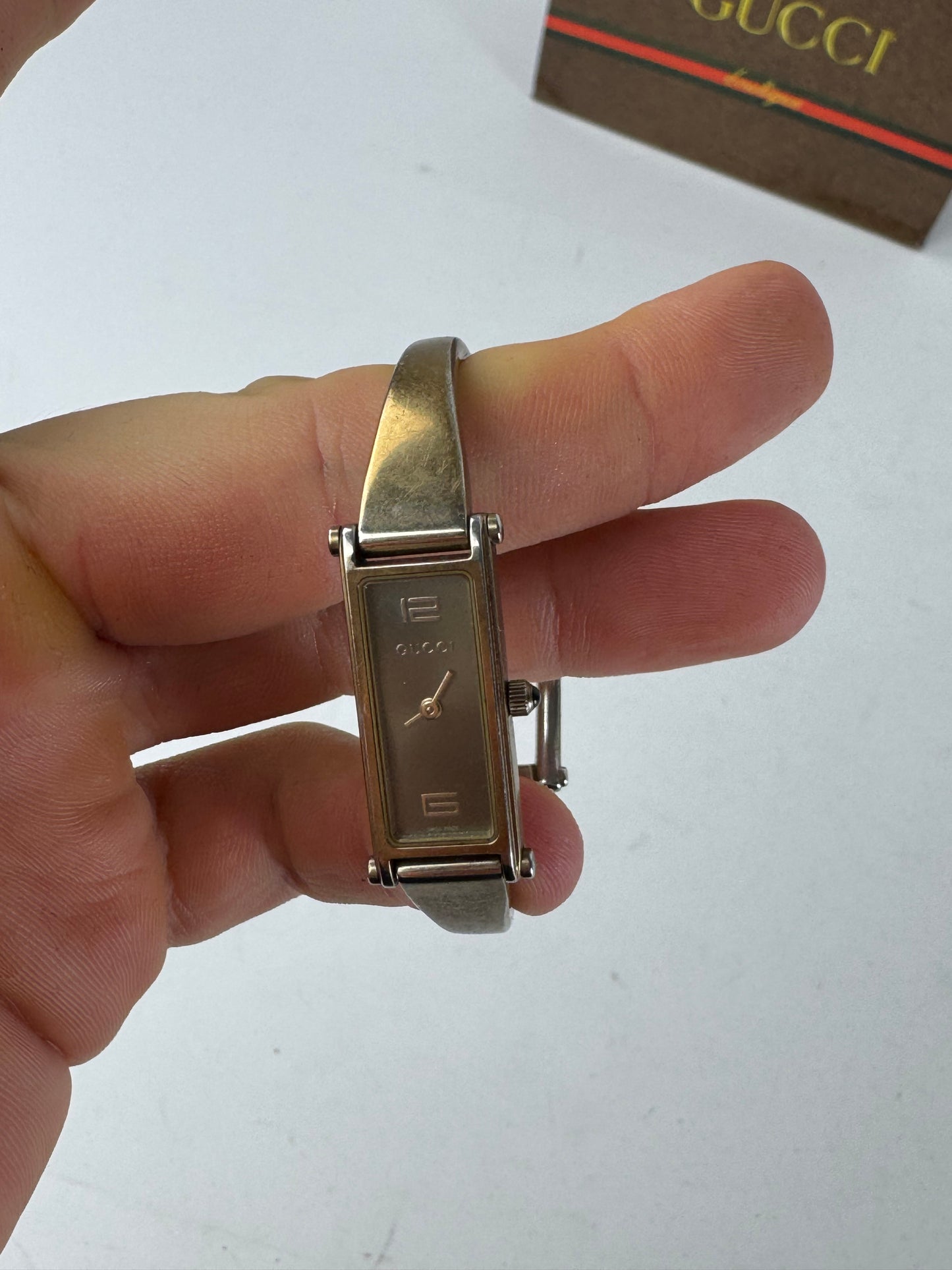 Vintage Gucci Bronze Horsebit Quartz Watch