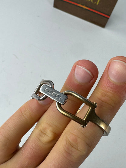 Vintage Gucci Bronze Horsebit Quartz Watch