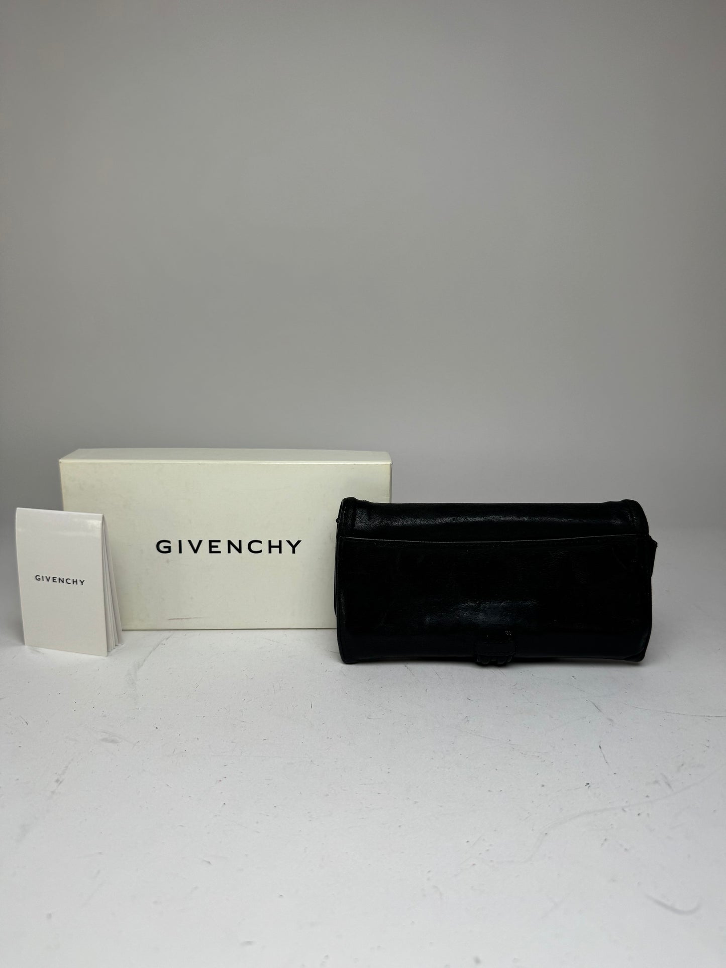 Vintage Givenchy Leather Wallet black