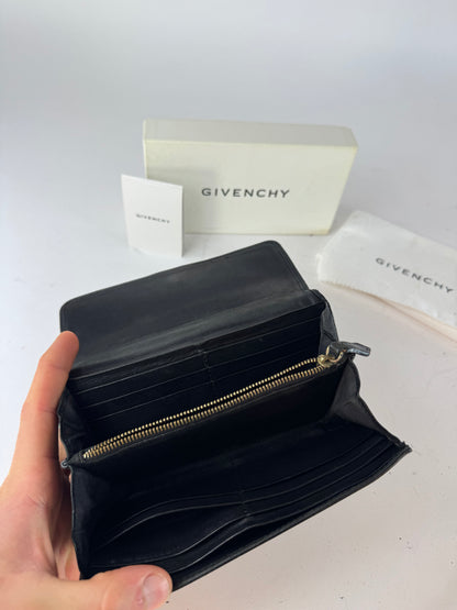 Vintage Givenchy Leather Wallet black