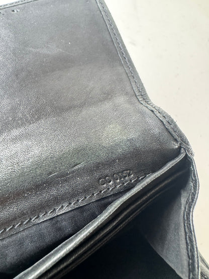 Vintage Givenchy Leather Wallet black