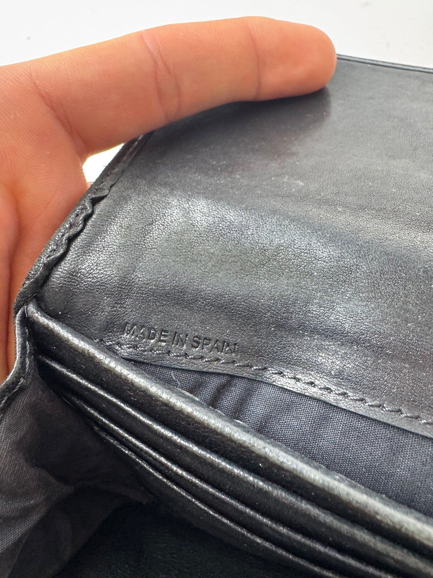 Vintage Givenchy Leather Wallet black