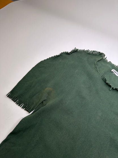 Vintage Issey Miyake Knitted Sweater Dark Green M