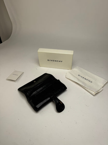 Vintage Givenchy Leather Wallet black