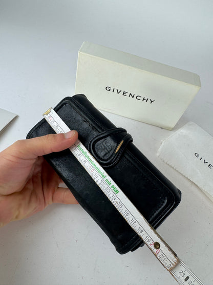 Vintage Givenchy Leather Wallet black