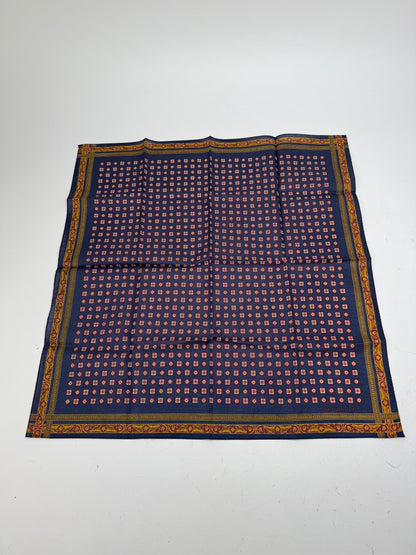 Vintage Dior Baroque Scarf Purple Gold