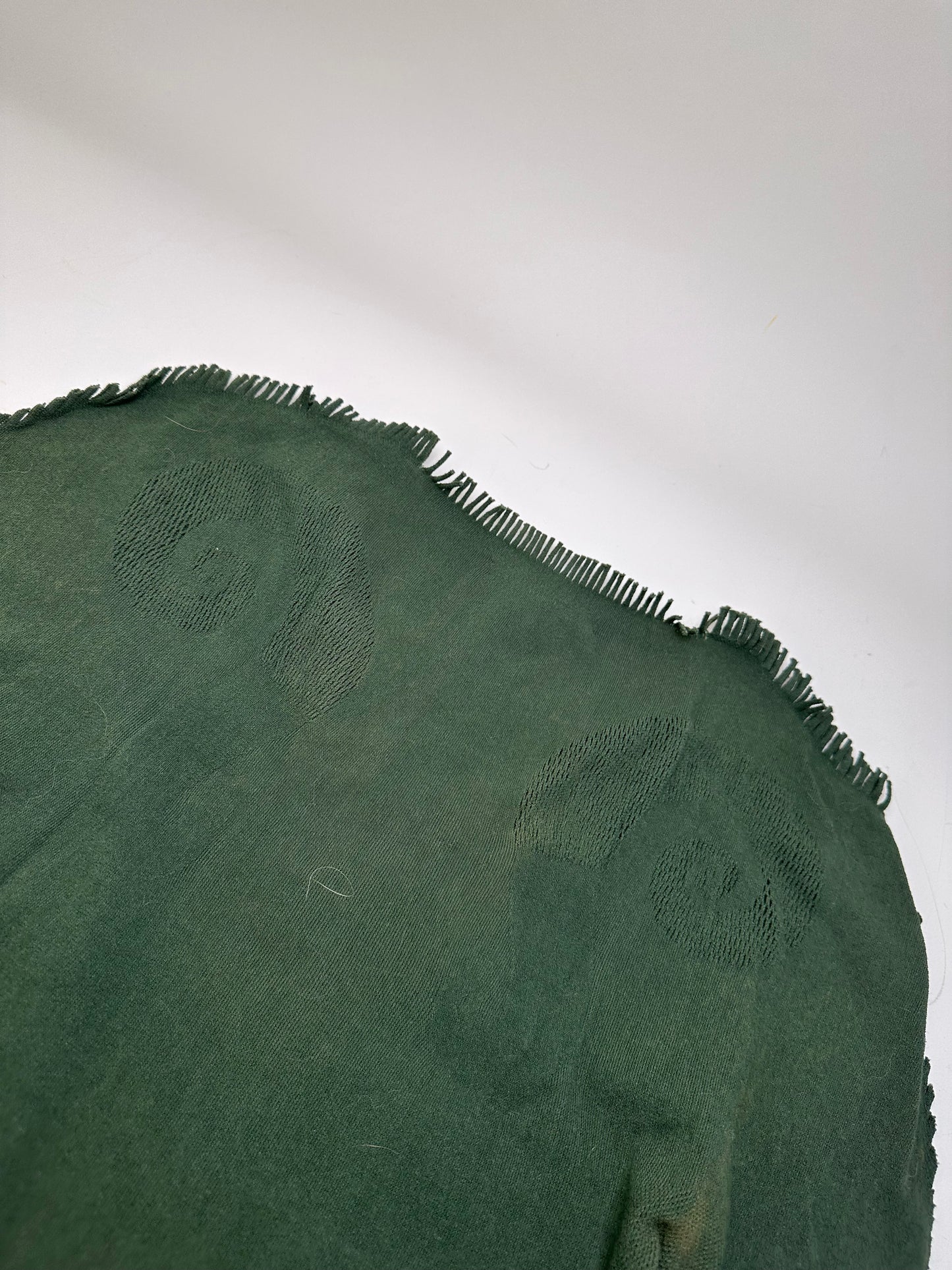 Vintage Issey Miyake Knitted Sweater Dark Green M