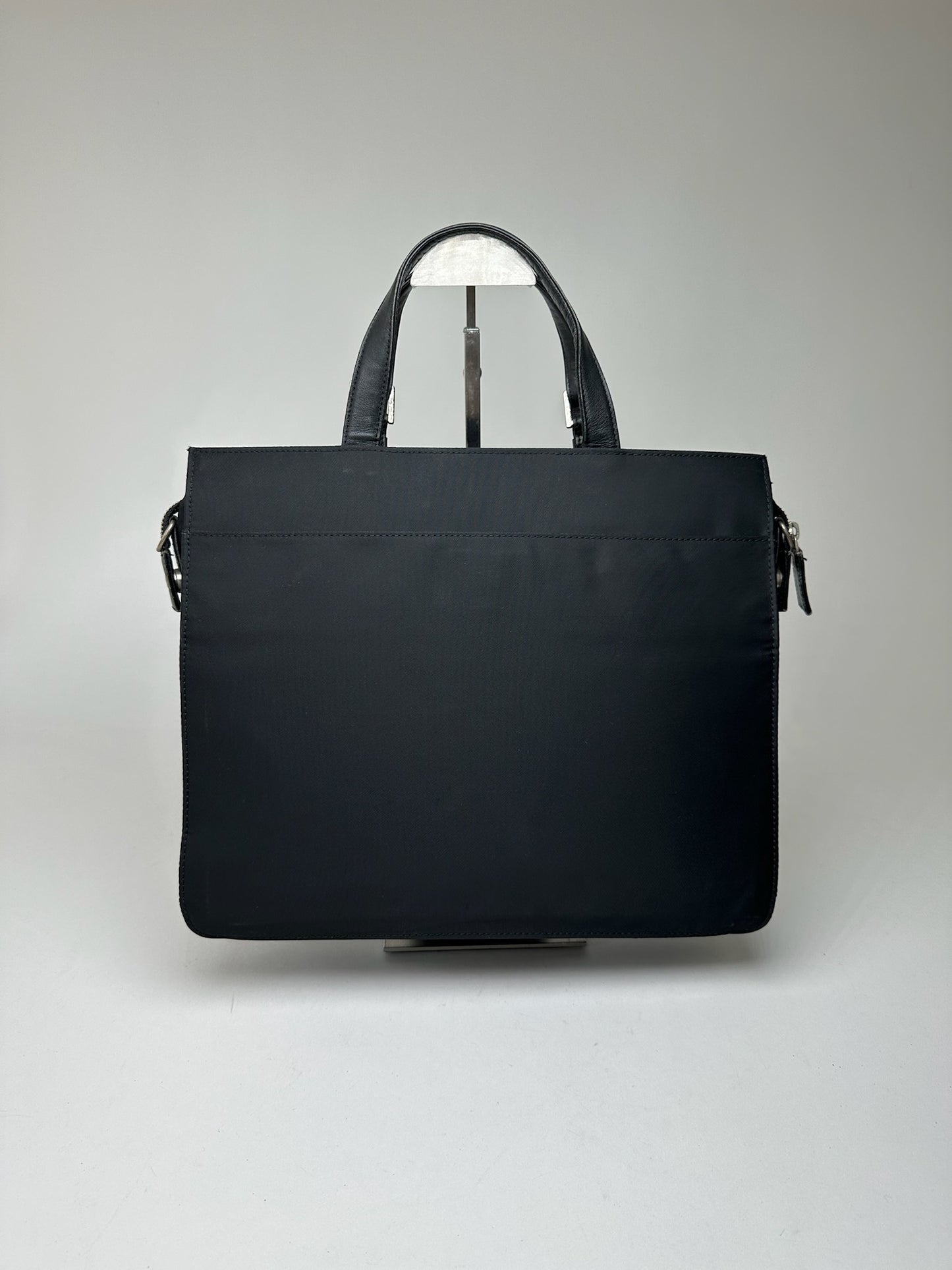 Vintage Yohji Yamamoto Leather Handbag black