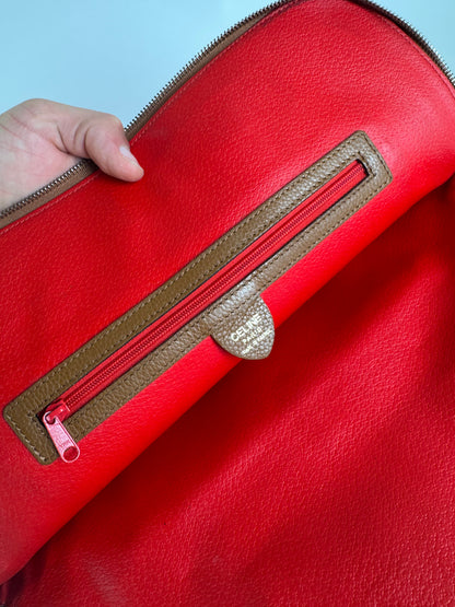 Sac à main vintage en cuir marron Céline Paris