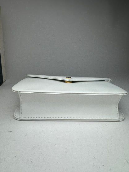 Sac vintage Givenchy 4G en cuir blanc à double sens