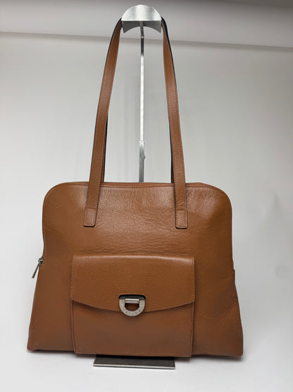 Sac à main vintage en cuir marron Céline Paris