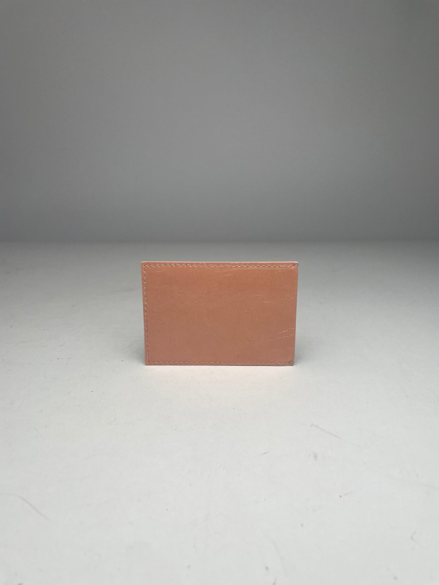 Vintage Loewe Madrid Leather Card Holder Pink