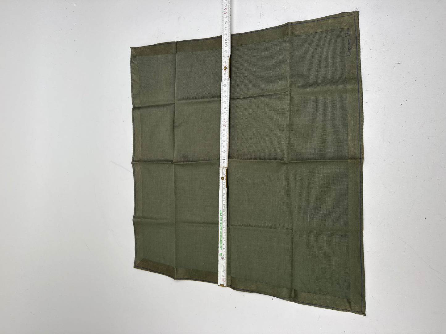 Vintage Dior Scarf Dark Green