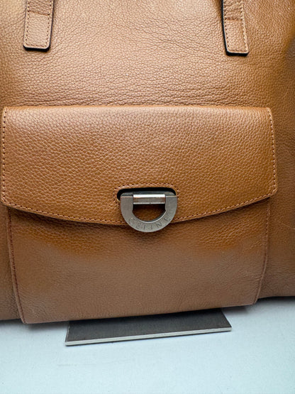 Sac à main vintage en cuir marron Céline Paris