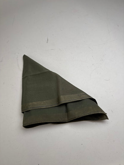 Vintage Dior Scarf Dark Green