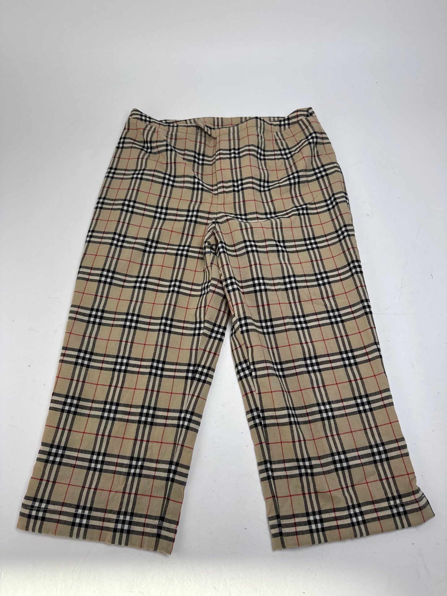 Vintage Burberry Nova Check 3/4 Pants M