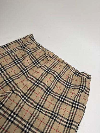Vintage Burberry Nova Check 3/4 Pants M
