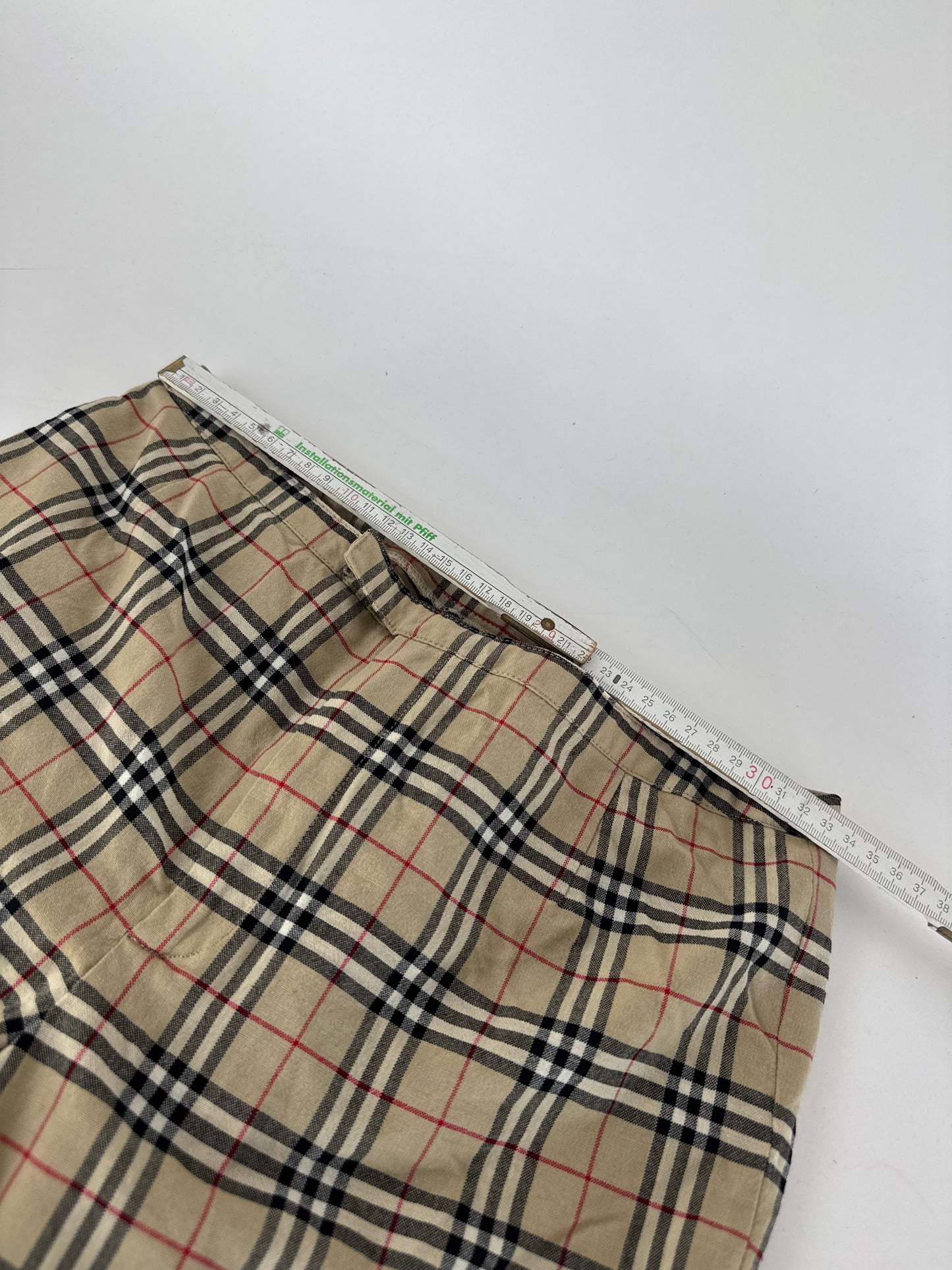 Vintage Burberry Nova Check 3/4 Pants M