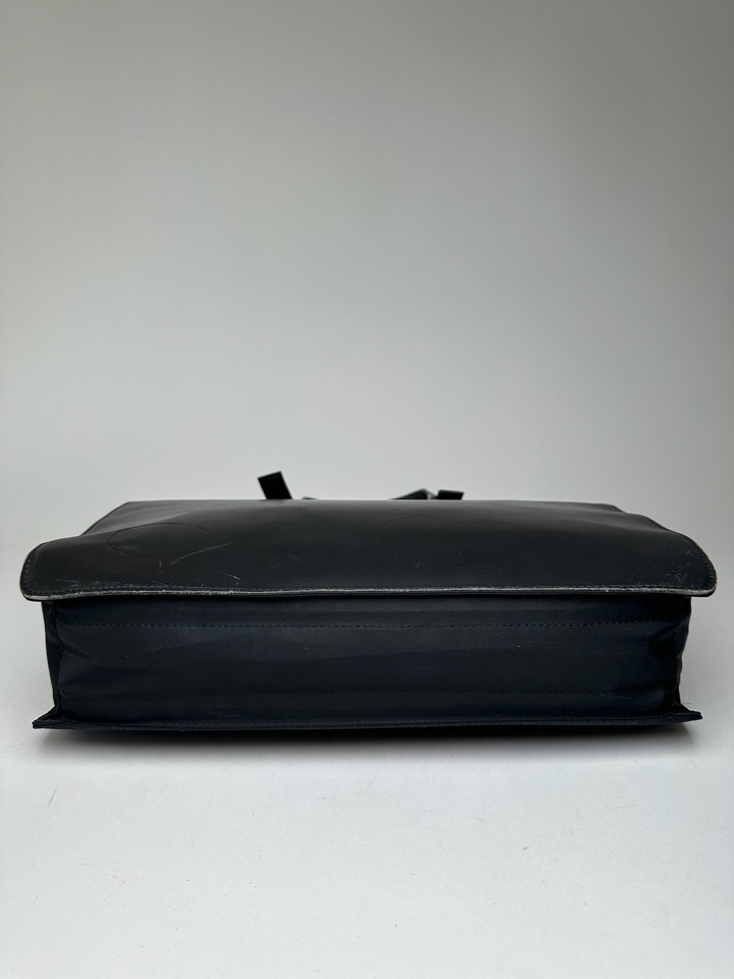 Vintage Yohji Yamamoto Leather Handbag black