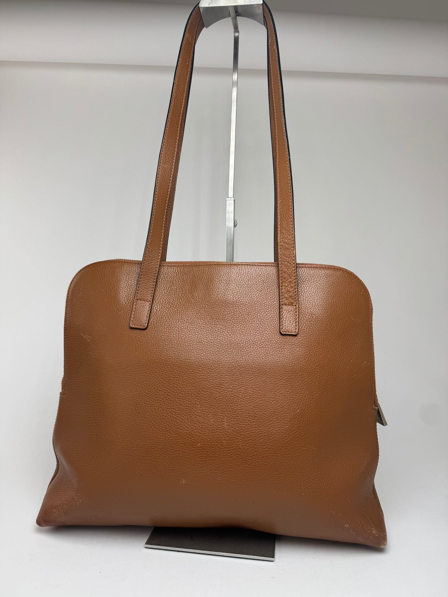 Sac à main vintage en cuir marron Céline Paris