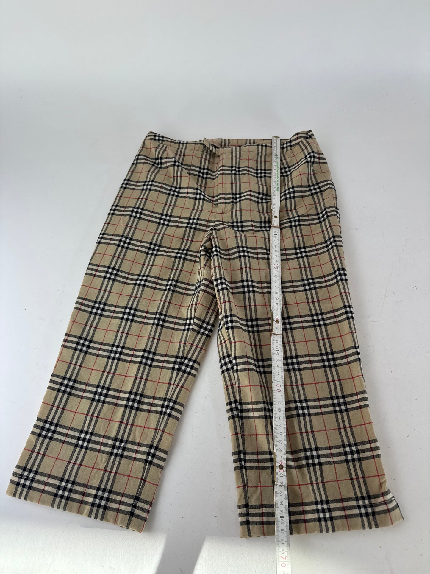 Vintage Burberry Nova Check 3/4 Pants M