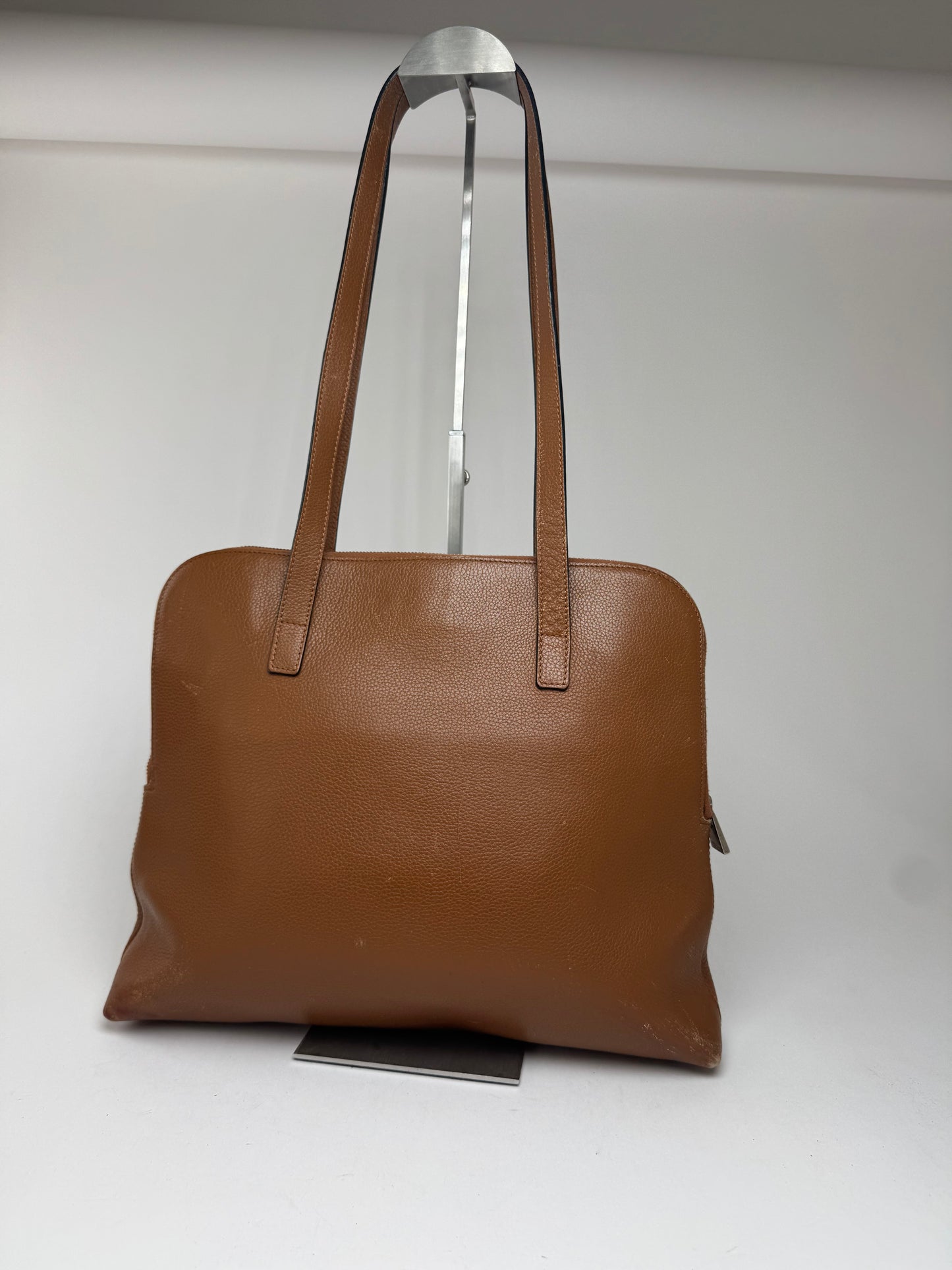 Sac à main vintage en cuir marron Céline Paris