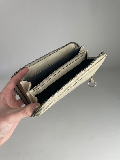 Vintage Gucci Leather Wallet White