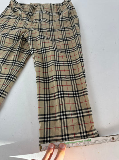 Vintage Burberry Nova Check 3/4 Pants M