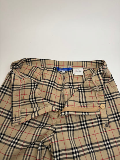 Vintage Burberry Nova Check 3/4 Pants M