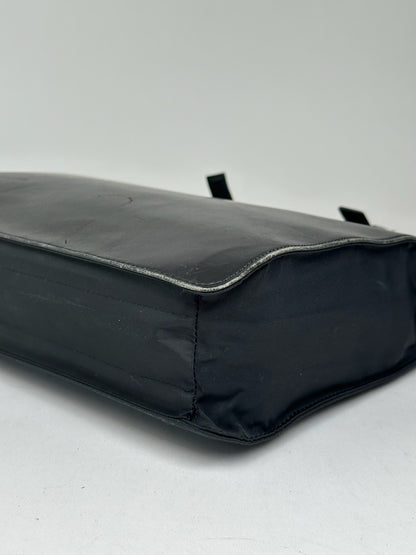 Vintage Yohji Yamamoto Leather Handbag black