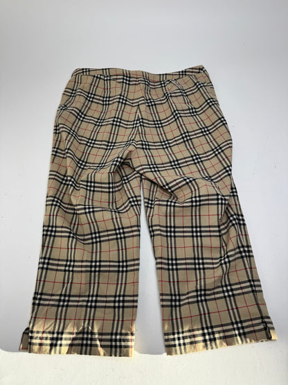 Vintage Burberry Nova Check 3/4 Pants M