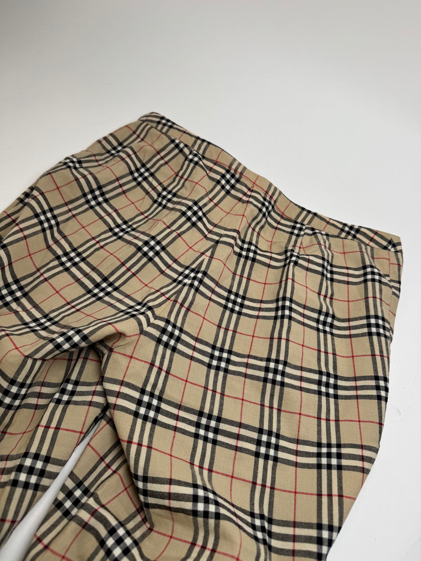 Vintage Burberry Nova Check 3/4 Pants M