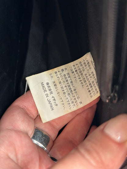 Vintage Yohji Yamamoto Leather Handbag black