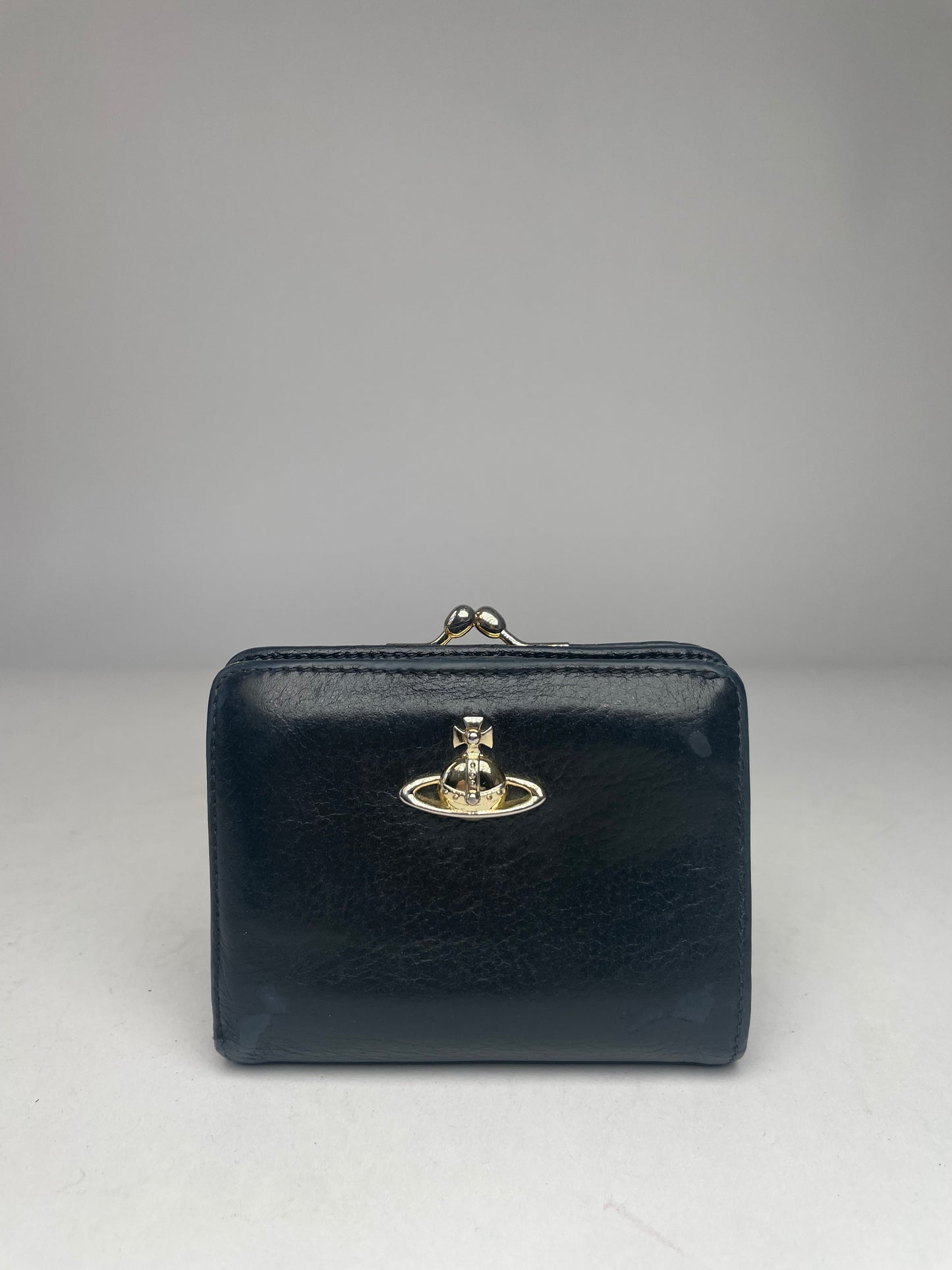 Vintage Vivienne Westwood Leather Wallet Black