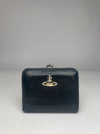 Vintage Vivienne Westwood Leather Wallet Black
