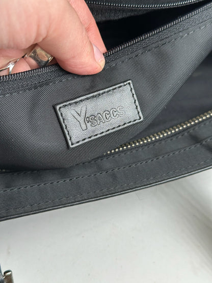 Vintage Yohji Yamamoto Leather Handbag black