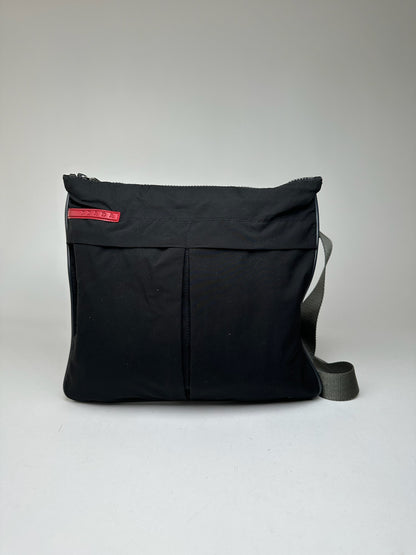 Vintage Prada Sport Crossbody Bag Black