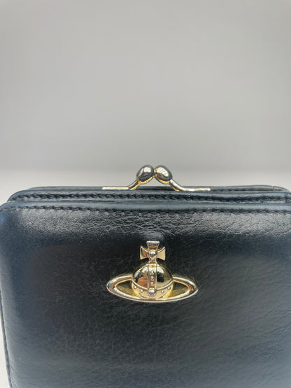 Vintage Vivienne Westwood Leather Wallet Black