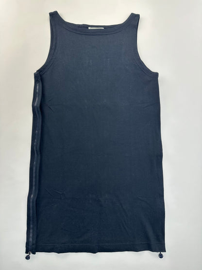 Vintage Versace Maxi Dress Black L