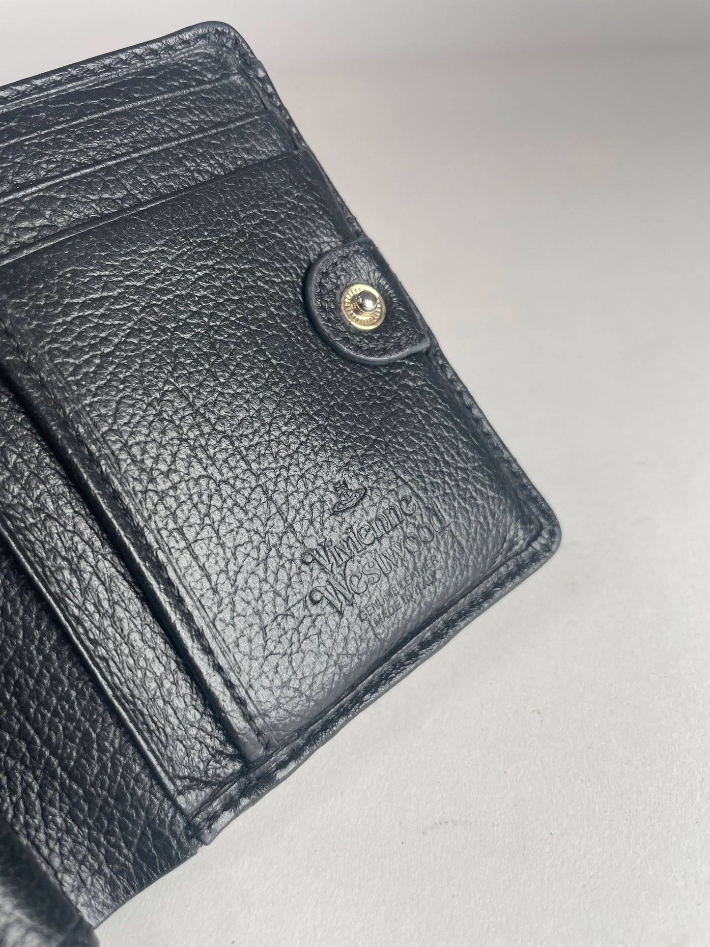 Vintage Vivienne Westwood Leather Wallet Black